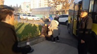 Minibüs şoförü fenalaşan KOAH hastasını hastaneye yetiştirdi
