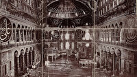 140 yıl önce Ayasofya’nın içi: 6 farklı kareden oluşuyor