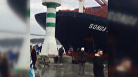 İstanbul Boğazı'nda gemi kazası