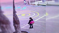 Soğuğa aldırmadan İstiklal Marşı’nı bahçede tek başına okudu