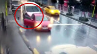 İnanılmaz kazada ölümden saniyelerle kurtuldu