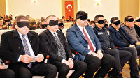 Kahramankazan’da göz bantlı etkinlik