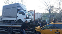 İstanbul Güngören'de tramvay seferlerini aksatan kaza