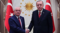 Cumhurbaşkanı Erdoğan, YSK Başkanı Sadi Güven'i kabul etti