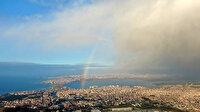 Bir yanda gökkuşağı bir yanda kara bulutlar