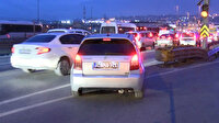 Küçükçekmece'de trafikten kaçmak için kazaya davetiye çıkarıyorlar