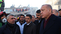 Cumhurbaşkanı Erdoğan deprem bölgesi Elazığ'da