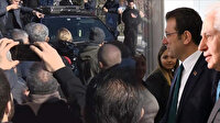 İmamoğlu'na Şişli'de protesto