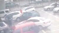 Gaz pedalına takılan paspas kazaya sebep oldu