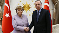 Erdoğan, Merkel ile görüştü: İkili Suriye ve Libya'daki son gelişmeleri ele aldı