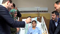 Cumhurbaşkanı Erdoğan enkaz altından yaralı kurtarılan çocukla telefonda görüştü