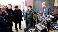 Bakanlık kare pistonlu araç motoru tasarlayan usta ile temasa geçti