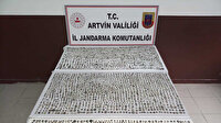 Portakal kasasında tarihi 4 bin 45 sikke ele geçirildi