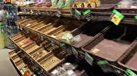 Roma'da halk süpermarketlere akın etti