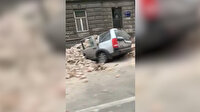 Hırvatistan 5,3 ile sallandı: Deprem sonrası ilk görüntüler böyle kaydedildi