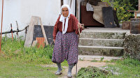 Jandarmanın ihtiyaçlarını karşıladığı asırlık çiftin duygusal anları
