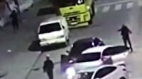 Polis şüpheli kovalamacası kamerada