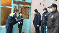 Bin TL'lik sosyal yardımlar evlerde teslim edilmeye başlandı