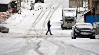 Kars'a nisan karı: Her yer beyaza büründü
