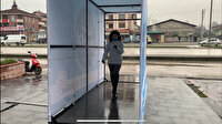 Algün İnşaat'tan Düzce'ye dezenfeksiyon tüneli