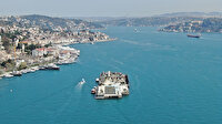 İstanbul Boğazı turkuaza büründü