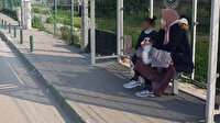 Hastaneye giden Somalili anne kız yolda kalınca imdadına polis yetişti