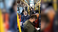 İstanbul'daki Avcılar-Söğütlüçeşme metrobüsünde çekilen görüntülere vatandaşlar isyan etti