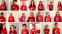 İkinci sınıf öğrencilerinden çok anlamlı 23 Nisan çalışması