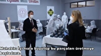 Meslek lisesinde koruyucu üretimini inceleyen BBC News muhabiri hayranlıkla sordu: İngiltere'nin yapmamış olması sizi şaşırttı mı?