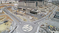 İBB'nin yapmadığı Başakşehir Şehir Hastanesinin yol çalışmaları hızla devam ediyor