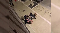Fransa'da polis şiddeti: Yere yatırılan şahsı köpek ağızlığıyla darp etti