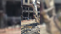 İSKİ çalışması sırasındaki patlama sonrası ortalık savaş alanına döndü