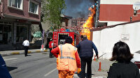 Beylikdüzü'nde İSKİ çalışmaları sırasında doğal gaz borusu patladı