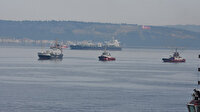 Çanakkale Boğazı'nda arızalanan gemi sürüklendi