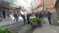 Seyyar satıcılar kendilerini uyaran zabıta ekiplerine saldırdı: 7 yaralı