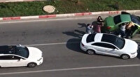 Trafik magandası tartıştığı 3 kadını sopayla darp etti