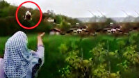 Ambulans helikopterin inmesine izin vermeyen şahıs gözaltında