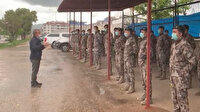 Tunceli'de PÖH'ler dualarla El Bab'a uğurlandı