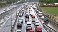 Yasak sonrası İstanbul'da trafik yoğunluğu başladı