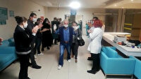 Plazma tedavisi ile koronavirüsü yenen hasta taburcu oldu