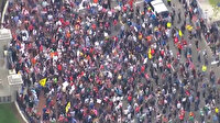 ABD'nin Massachusetts eyaletinde koronavirüs protestosu
