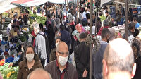 Beylikdüzü'ndeki semt pazarında dikkat çeken kalabalık