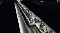 Marmaray'dan ilk defa yük treni geçti