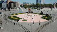 65 yaş üstü vatandaşlar 4 saatlik izinde Taksim'e akın etti