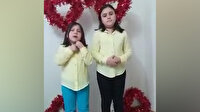 Kevser ve Hiranur kardeşlerden duygu yüklü Anneler Günü kutlaması