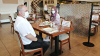 Restoranda koronavirüse karşı sıra dışı önlem