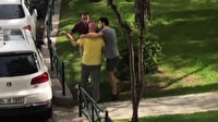 Sokak hayvanlarına mama ve su kabı bırakan yaşlı adama hakaret edip üzerine yürüdü