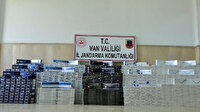 Çaldıran’da 20 bin paket kaçak sigara ele geçirildi
