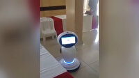 Ruanda'da koronavirüse karşı robotlar devrede