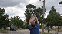 Drone'u çırak gibi kullandı